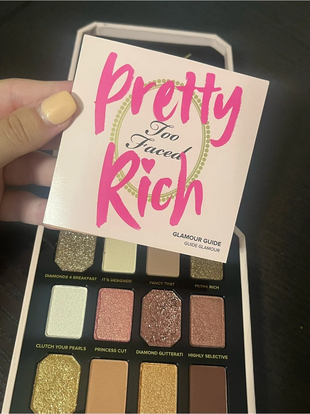 Too Faced Pretty Rich special edition eyeshadow palette